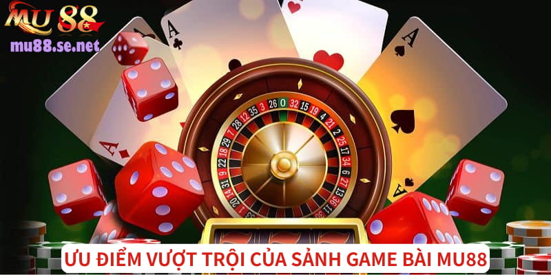 Nhiều tiện ích hấp dẫn khi truy cập sảnh game bài